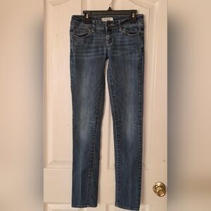 Bullhead Denim Women's Skinny Jeans - Classic Blue Sz 1